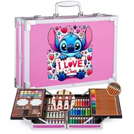 Masy plastyczne - ZESTAW ARTYSTYCZNY DO MALOWANIA IMIĘ STICH STITCH PREZENT MIKOŁAJ ŚWIĘTA - miniaturka - grafika 1