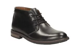 Unelott Mid [black leather] - rozmiar 40 - Półbuty męskie - miniaturka - grafika 1
