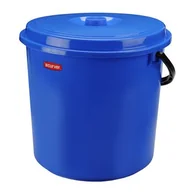 Inne artykuły do sprzątania - Wiadro 12 l z pokrywą niebieskie - miniaturka - grafika 1