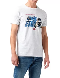 Koszulki męskie - Star Wars Koszulka męska, Blanc Mélange, M - grafika 1