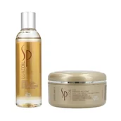 Zestawy kosmetyków damskich - WELLA SP LUXE OIL Keratynowy zestaw do włosów szampon 200ml+maska 150ml - miniaturka - grafika 1