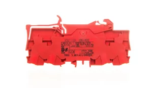 WAGO Terminal przepustowy WAGO 6.20 mm Sprężynowe czerwony 2004-1403 50 szt 2004-1403 - Kostki, złączki, wtyczki - miniaturka - grafika 1
