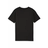 Odzież sportowa dziecięca - Młodzieżowa koszulka Essentials Camo PUMA Black - miniaturka - grafika 1