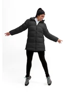 Kurtki i kamizelki sportowe damskie - Maier Sports Płaszcz funkcyjny "Heatcore" w kolorze czarnym - miniaturka - grafika 1