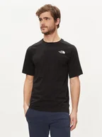 Koszulki męskie - The North Face T-Shirt NF0A87NU Czarny Regular Fit - miniaturka - grafika 1