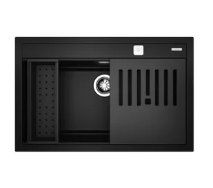 Teka NOVA 80 WS-TG 1B Granitowy Czarny - Zlewozmywaki - miniaturka - grafika 1