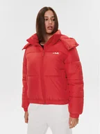 Kurtki damskie - Fila Kurtka zimowa FAW0549 Czerwony Regular Fit - miniaturka - grafika 1