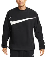 Bluzy męskie - Polar Fleece Winterized Crew DQ4894-010 r. XS - miniaturka - grafika 1