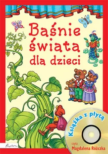 Papilon Baśnie świata dla dzieci Książka z płytą - Papilon - Książki edukacyjne - miniaturka - grafika 1