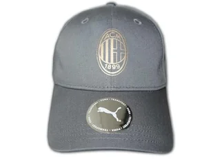 AC Milan Czapka z daszkiem, klasyczna letnia czapka z oficjalnym logo, czapka męska lub damska, uniseks, regulowana - Czapki męskie - miniaturka - grafika 1