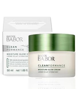Babor BABOR CLEANFORMANCE Moisture Glow Day Cream, nawilżający, z ekstraktem z kory drzewnej, 1 x 50 ml - Kremy do twarzy - miniaturka - grafika 1