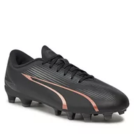 Buty dla dziewczynek - Buty Puma Ultra Play Fg/Ag Jr 107775 02 Puma Black/Copper Rose - miniaturka - grafika 1