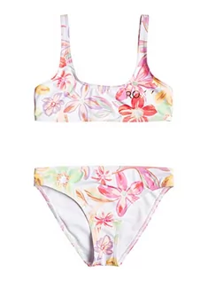 Stroje kąpielowe dla dziewczynek - Roxy Zestaw Bikini Bralette Dziewczyna Czarny 6 - grafika 1