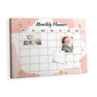 Planery - Planer, Organizer na ścianę Tulup 60x40 ze wzorem - miniaturka - grafika 1