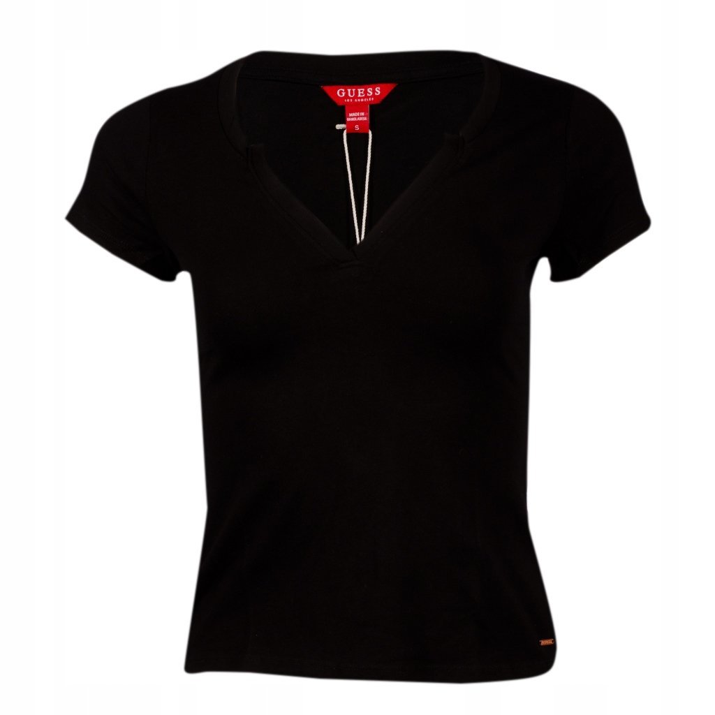 T-Shirt Damski GUESS Logo M1RI32 J1311 Czarny