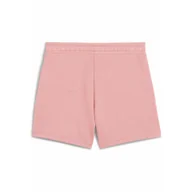 Odzież sportowa dziecięca - Młodzieżowe szorty ESS z małym logo No. 1 PUMA Pink Fruit - miniaturka - grafika 1