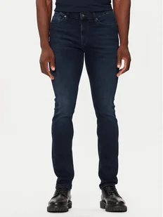 Mustang Jeansy Frisco 1013613 Granatowy Skinny Fit - Spodnie męskie - miniaturka - grafika 1