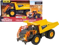 Samochody i pojazdy dla dzieci - Simba Majorette Volvo Wywrotka Pojazd Budowlany 20 cm - miniaturka - grafika 1