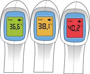 Bezdotykowy termometr na podczerwień  GRUNDIG - Termometry - miniaturka - grafika 4