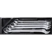 Pozostałe wyposażenie warsztatu - Klucze płasko-oczkowe, chrom-vanadium - miniaturka - grafika 1