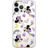 Etui i futerały do telefonów - Etui Disney dedykowane do Iphone 13 MINI, wzór: Minnie 031 Etui częściowo przeźroczyste, oryginalne i oficjalnie licencjonowane - miniaturka - grafika 1