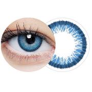 Soczewki kontaktowe - ClearLab Clearcolor 1-day Light Blue jednodniowe kolorowe soczewki kontaktowe CL240 -2.50 10szt - miniaturka - grafika 1