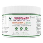 Aminokwasy - WISH Glukozamina Chondroityna Witamina C MSM Vege 250g Natural - miniaturka - grafika 1