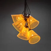 Oświetlenie świąteczne - Konstsmide Łańcuch świetlny Biergarten klosze żółte - miniaturka - grafika 1