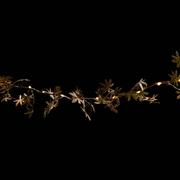 Ozdoby bożonarodzeniowe - Girlanda świetlna wewnętrzna z roślinnym motywem, 25 LED - miniaturka - grafika 1