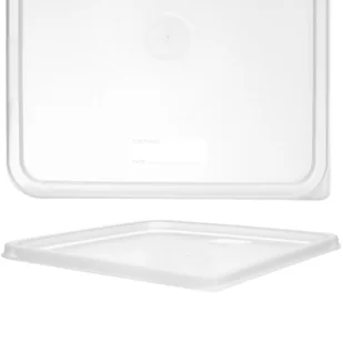 Pokrywka do pojemnika na żywność transparentna 290 x 290 mm - Hendi 870990 - Pojemniki kuchenne - miniaturka - grafika 1