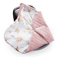 Śpiworki dla dzieci - Otulacz - śpiworek do fotelika samochodowego Rose gold / Yosoy - miniaturka - grafika 1