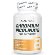 Witaminy i minerały - BioTech Chromium Picolinate 60tabl. Chrom - miniaturka - grafika 1