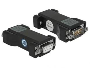 DeLOCK 87687 zmieniacz płci / kabli TTL / CMOS RS-232 Czarny 87687 - Adaptery i przejściówki - miniaturka - grafika 1