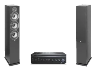 NAD C356BEE (czarny) + Debut F6.2 (czarny) - Zestawy stereo - miniaturka - grafika 1