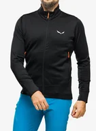 Bluzy sportowe męskie - Polar Salewa Puez PL Jacket - black out - miniaturka - grafika 1