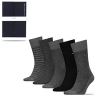 Skarpetki męskie - Tommy Hilfiger Skarpety Bawełniane Zestaw Prezentowy 5P Rozmiar 39 - miniaturka - grafika 1
