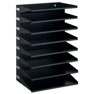 Przyborniki na biurko - Sorter do dokumentów DURABLE 8 półek czarny 336101 - miniaturka - grafika 1