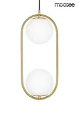 Lampy sufitowe - MOOSEE lampa wisząca AURELIA TWIN złota - miniaturka - grafika 1