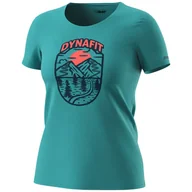 Koszulki sportowe damskie - Koszulka damska Dynafit Graphic Co W S/S Tee Rozmiar: L / Kolor: niebieski/pomarańczowy - miniaturka - grafika 1