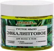 Mydła - Aroma'Saules Gęste mydło do ciała i włosów Eukaliptus 250ml - miniaturka - grafika 1