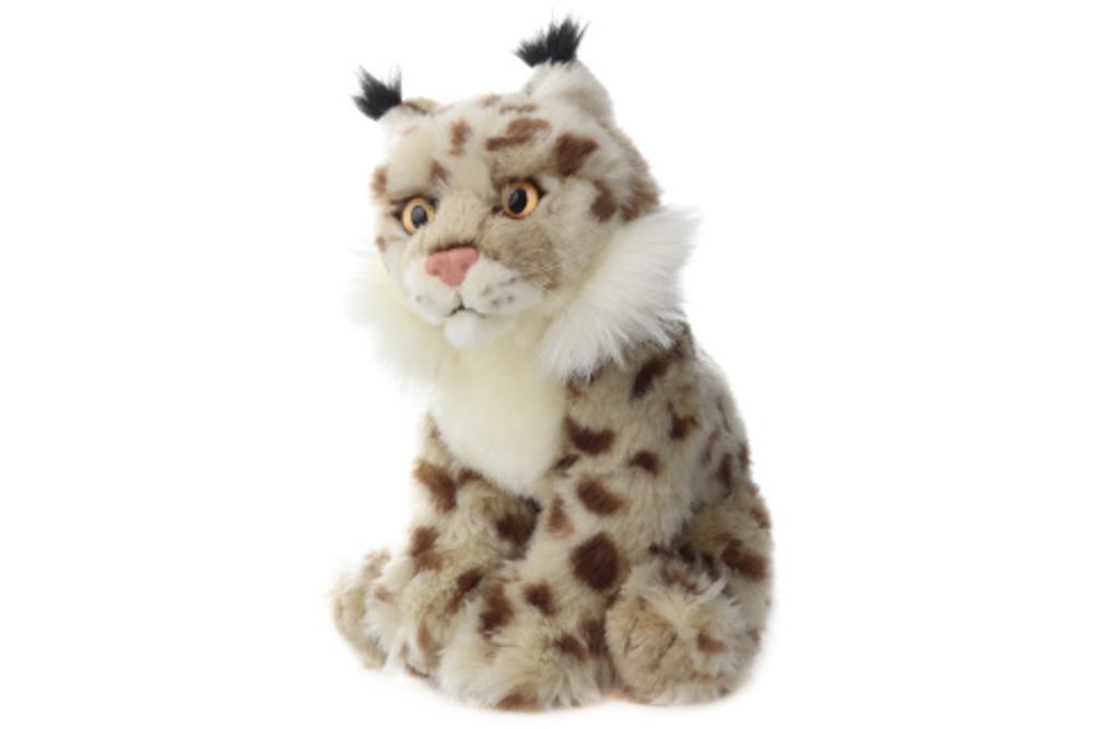 Pluszowe ZOO: maskotka dziki kot RYŚ - 23cm (80404) eco-friendly
