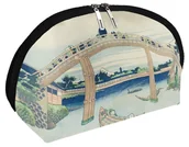 Kosmetyczki, organizery i kuferki - Kosmetyczka Pod mostem Mannen w Fukagawa Katsushika Hokusai - miniaturka - grafika 1
