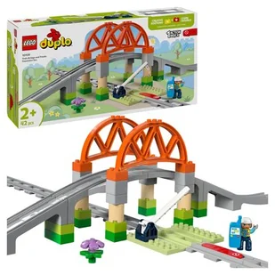 LEGO 10426 DUPLO Most i tory kolejowe - zestaw rozszerzający - Klocki - miniaturka - grafika 1