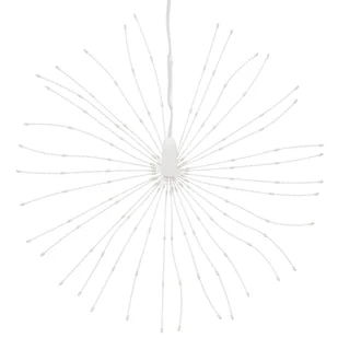 Ozdoby świąteczne ze 140 lampkami LED, 2 szt, niebieskie, 17 cm  Lumarko! - Ozdoby bożonarodzeniowe - miniaturka - grafika 6