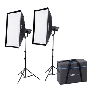 NANLITE FS-150B Bicolor 2700-6500K Spot Light 2KIT - Kamery cyfrowe - akcesoria - miniaturka - grafika 1