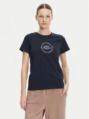 Koszulki i topy damskie - Helly Hansen T-Shirt Core 54592 Granatowy Regular Fit - miniaturka - grafika 1