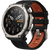 Smartwatch - Amazfit T-Rex Ultra 2 51mm Czarno-srebrny - miniaturka - grafika 1