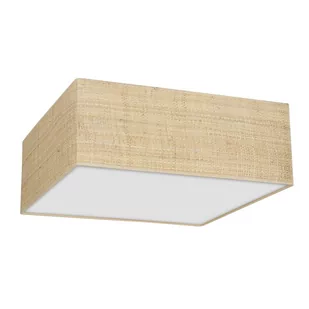 Milagro Lampa sufitowa MARSHALL WHITE RATTAN 2xE27 MLP7487 - Lampy ścienne - miniaturka - grafika 2