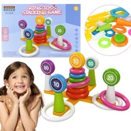 Zabawki interaktywne dla dzieci - Gra latające pierścienie, gra zręcznościowa dla dzieci 3+ MEGA CREATIVE - miniaturka - grafika 1
