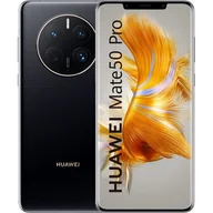 Telefony komórkowe - Huawei Mate 50 Pro LTE 8GB/256GB Dual Sim Czarny - miniaturka - grafika 1